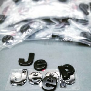 Black Jeep Logo Badge Emblem