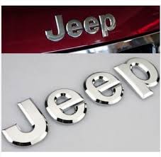 Chrome Jeep Logo Badge Emblem